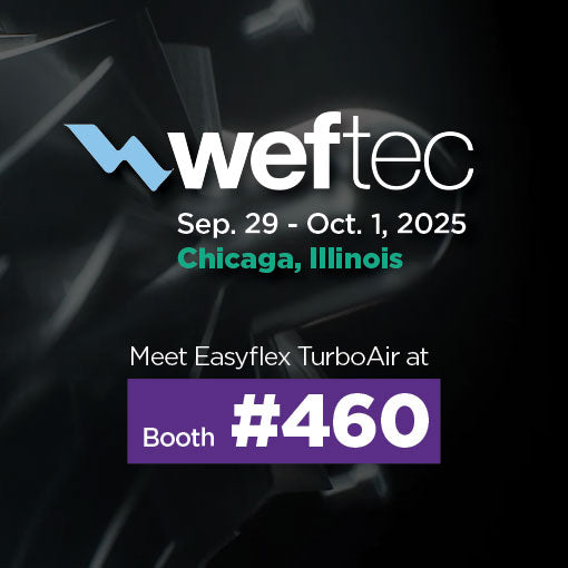 Easyflex TurboAir at WEFTEC 2025